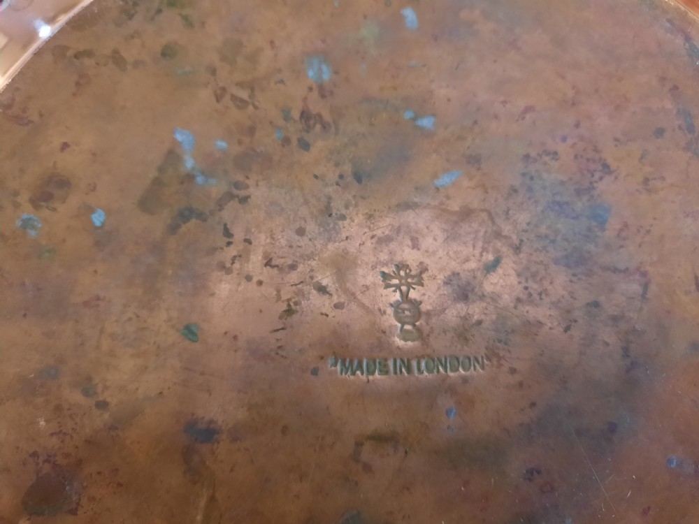Art Nouveau Copper Planter View V