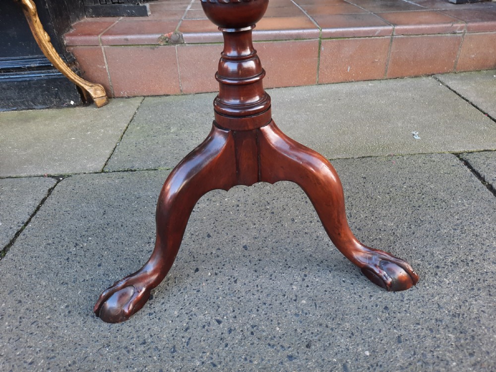 Late Victorian Mahogany Wine Table View IV