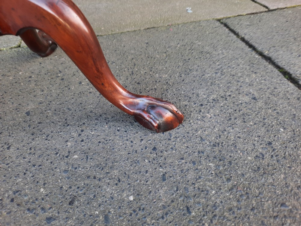 Late Victorian Mahogany Wine Table View V