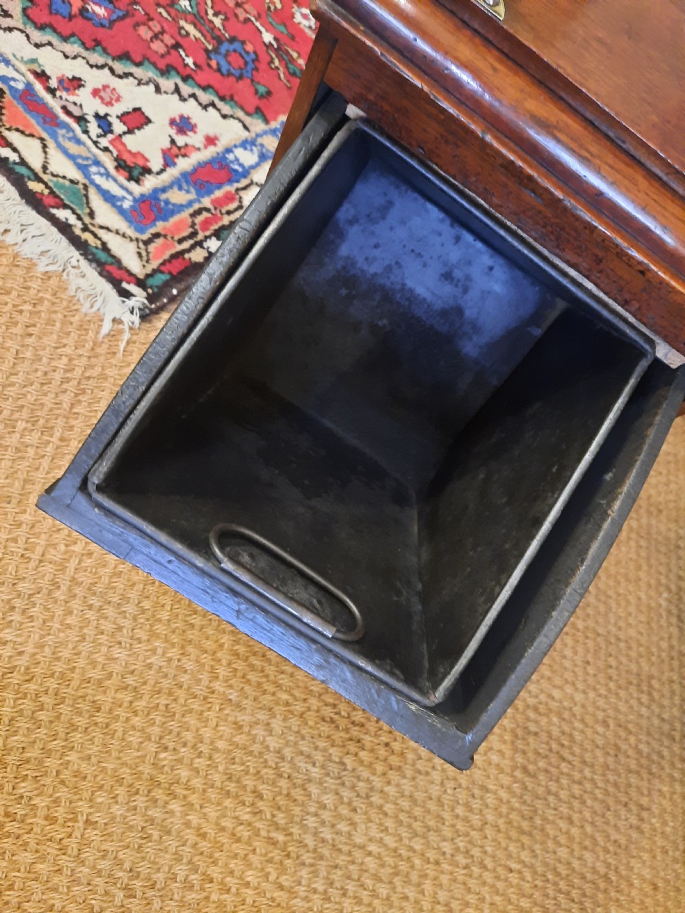 Late Victorian Arts & Crafts Mahogany Coal Purdonium View VI
