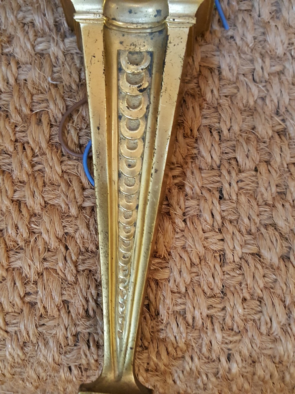 Pair of Late 19thC Gilt Bronze Wall Lamps - by F.C Osler View III