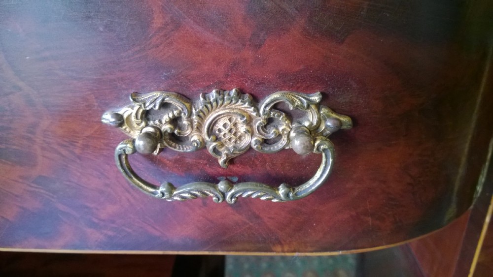 Early Victorian Mahogany Pedestal Breakfront Sideboard View II