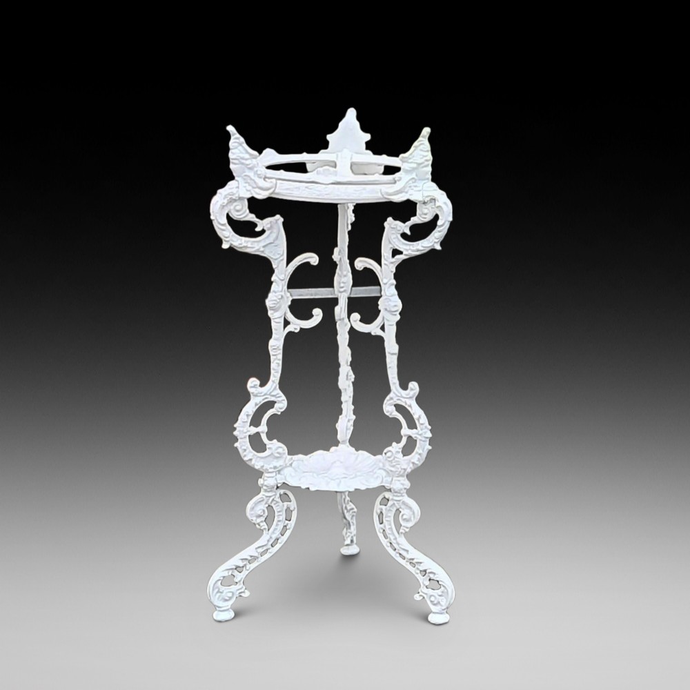 Victorian Cast Iron Two Tier Jardiniere 