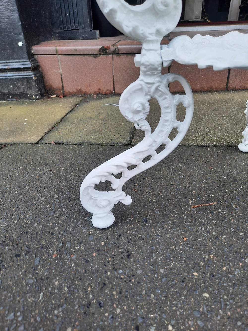 Victorian Cast Iron Two Tier Jardiniere  View IV