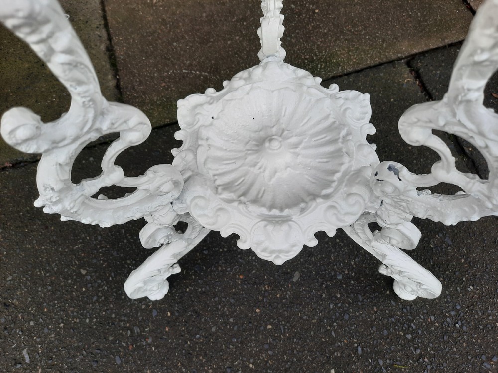Victorian Cast Iron Two Tier Jardiniere  View V