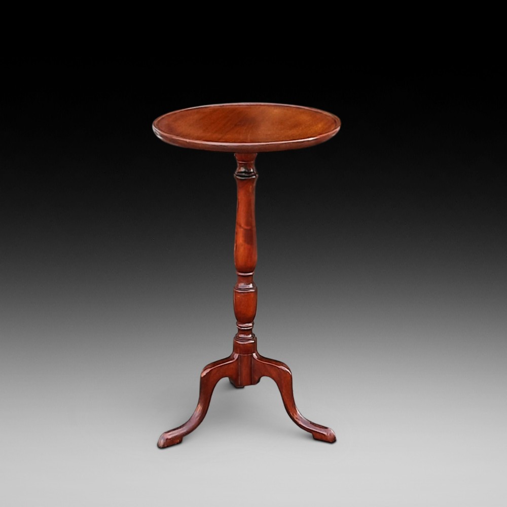 Edwardian Mahogany Wine Table on Tripod Base