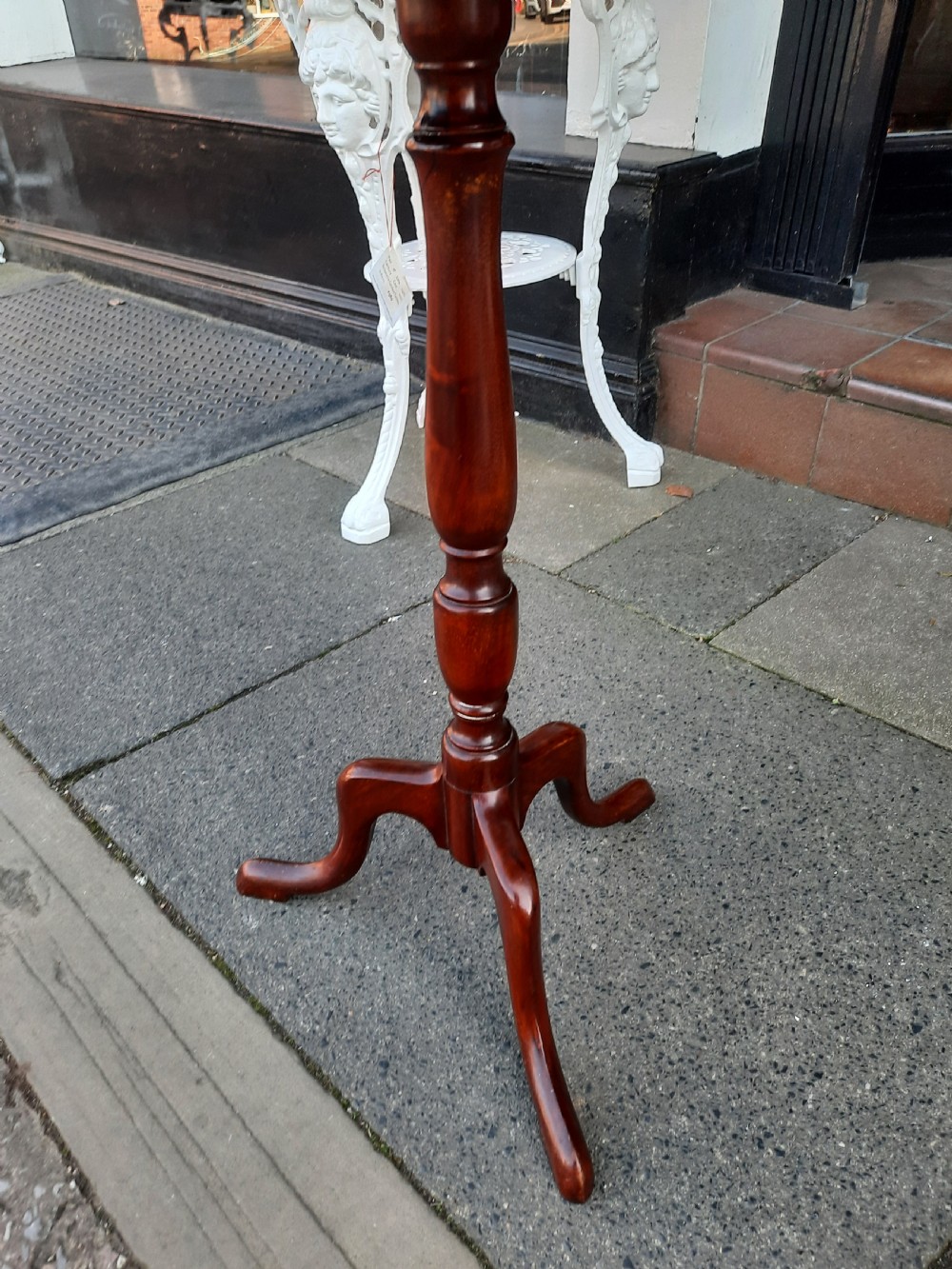 Edwardian Mahogany Wine Table on Tripod Base View III