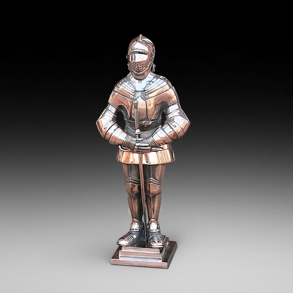 Edwardian Copper Plated Cast Iron Fire Tidy