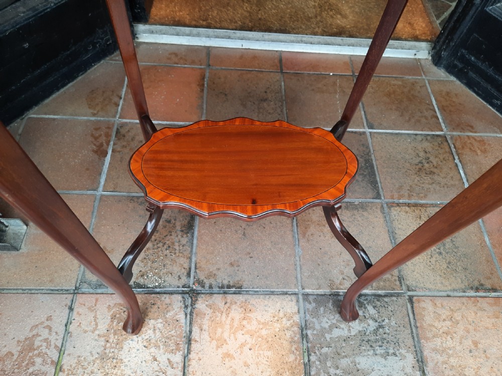 Edwardian Mahogany Occasional Lamp Table View III