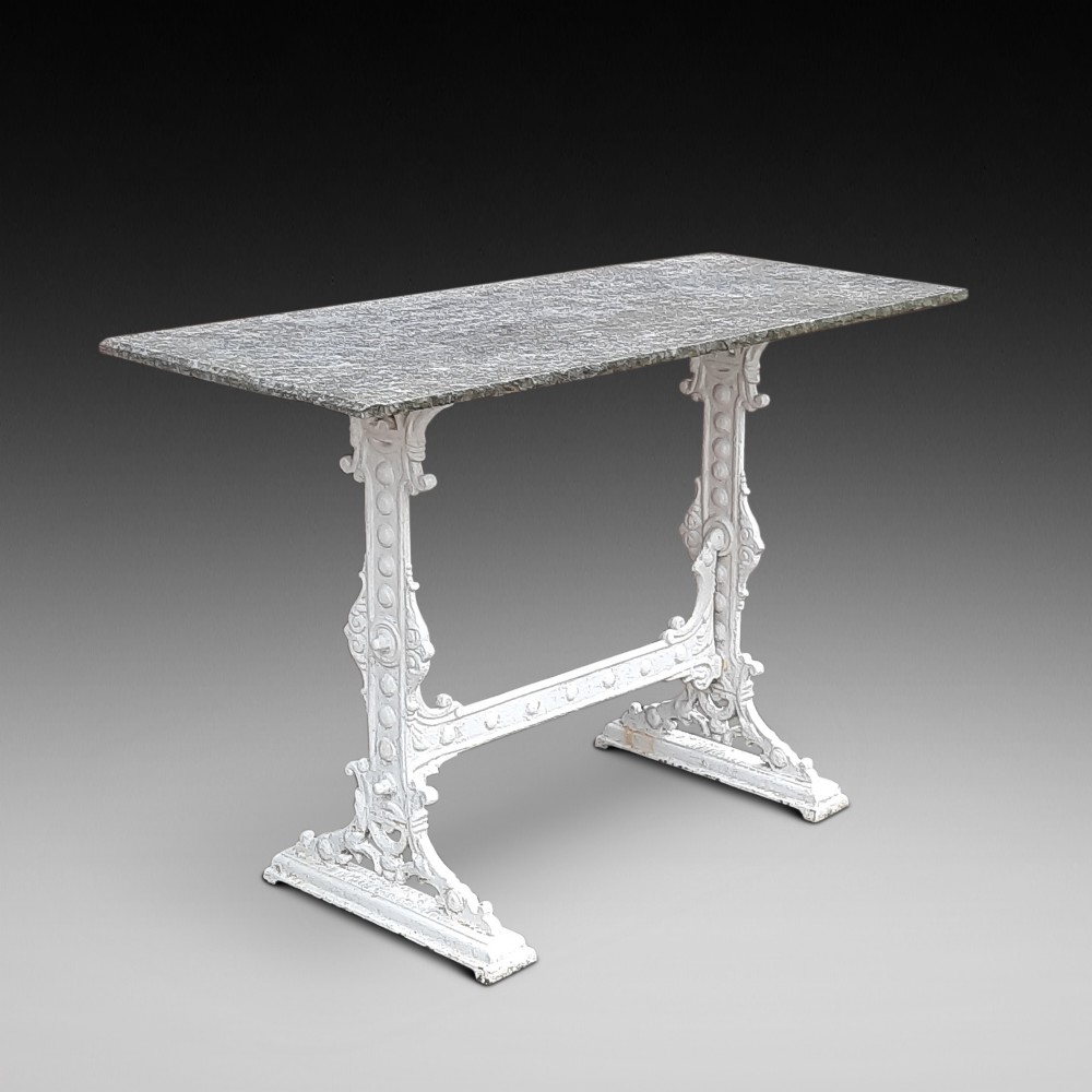 Late 19thC Cast Iron Garden Table