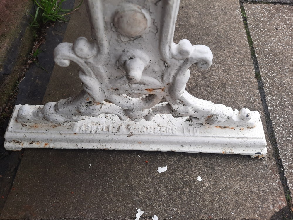 Late 19thC Cast Iron Garden Table View II