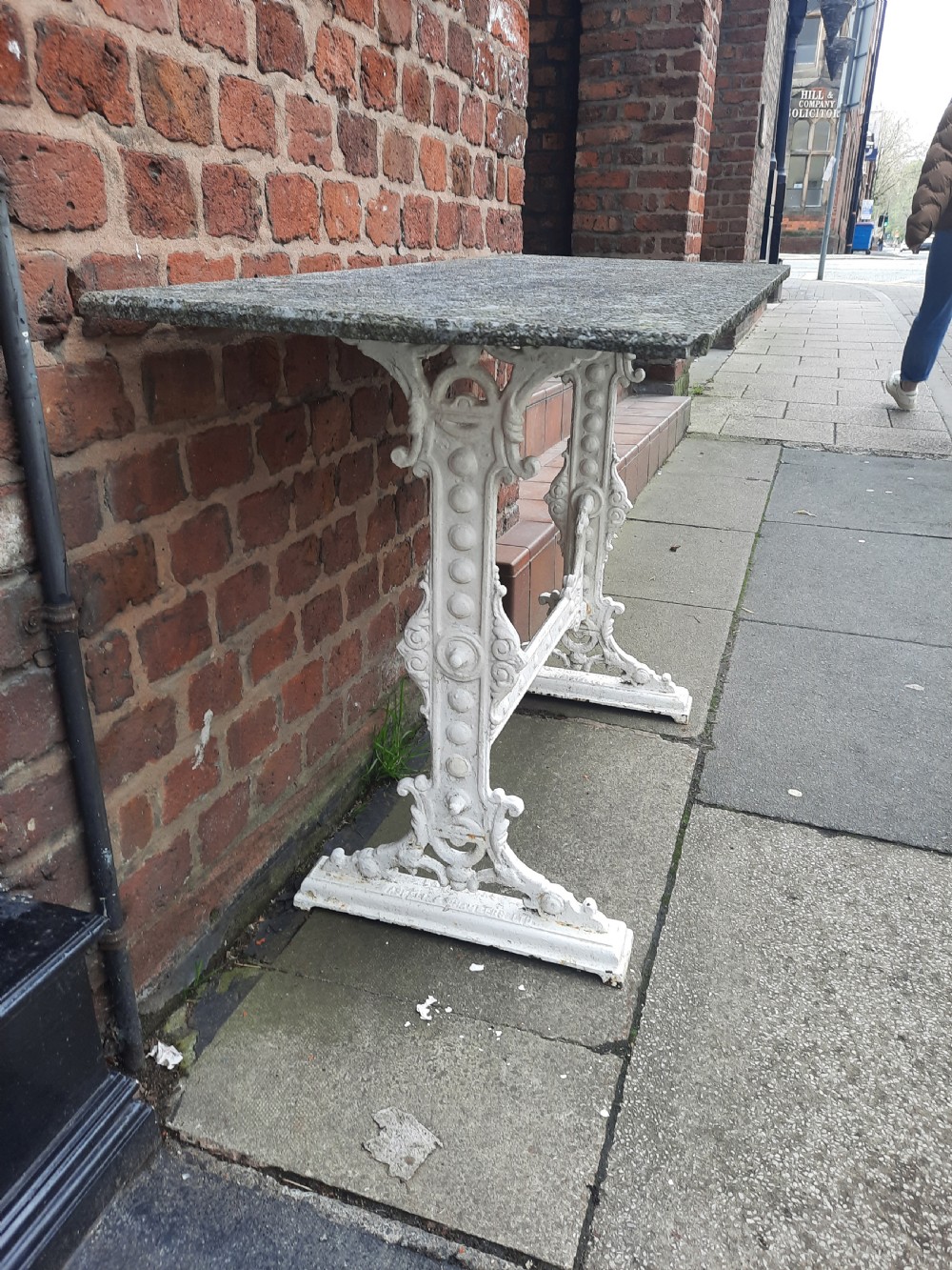 Late 19thC Cast Iron Garden Table View III
