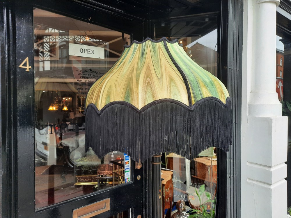 1920's Chinoiserie Standard Lamp View II
