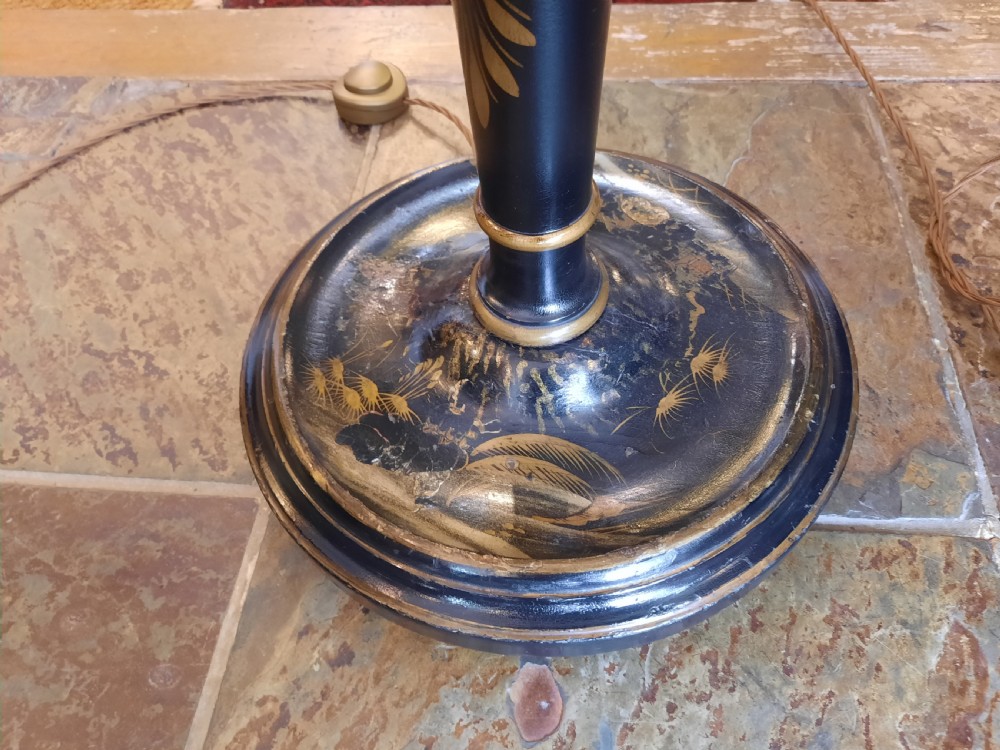 1920's Chinoiserie Standard Lamp View V