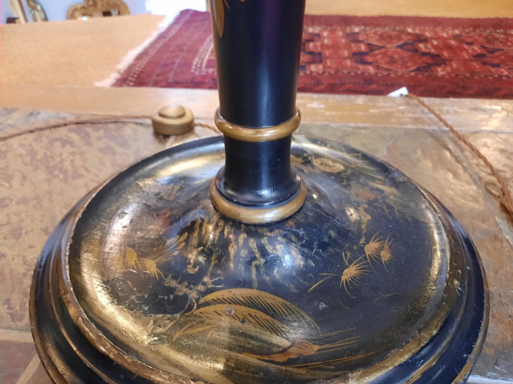 1920's Chinoiserie Standard Lamp View VII