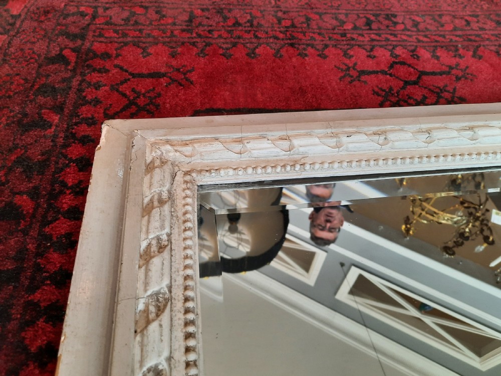 Early 19th century painted pier mirror View VI