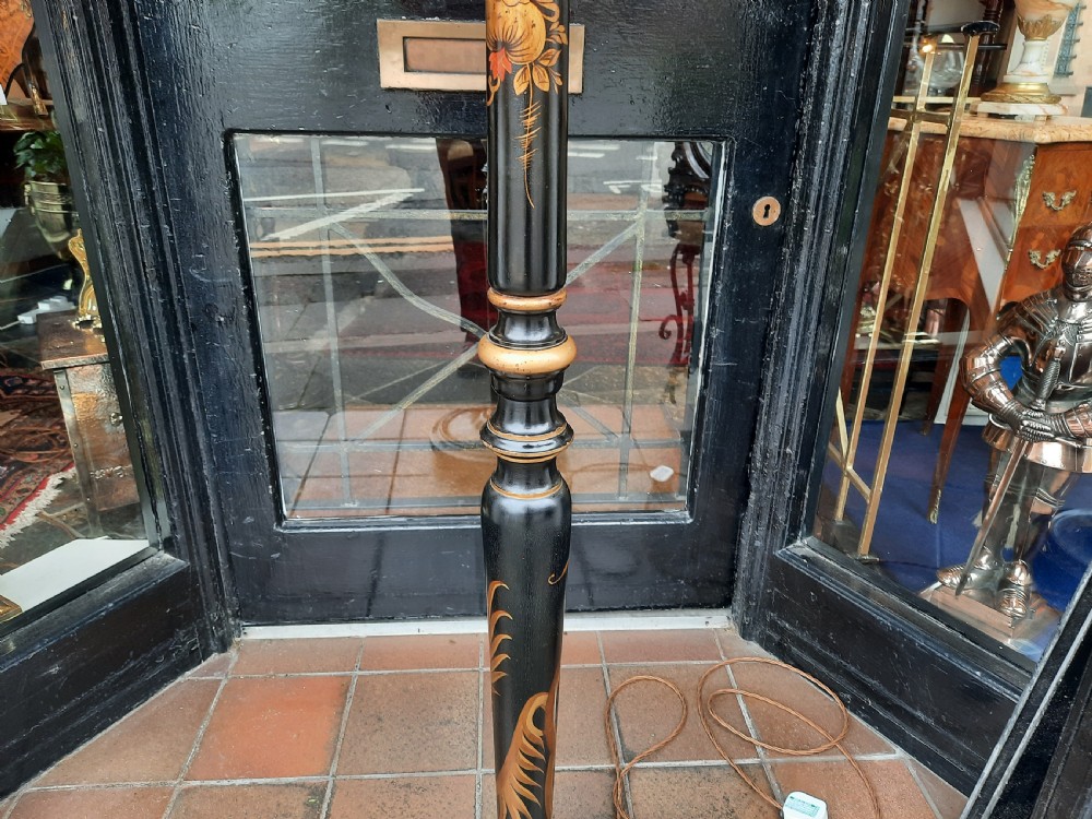 1920's Chinoiserie Standard Lamp View II