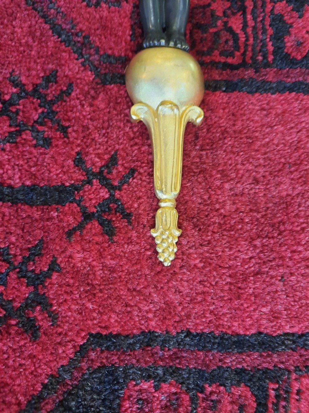 Pair of late 19thC gilt bronze sconces View III