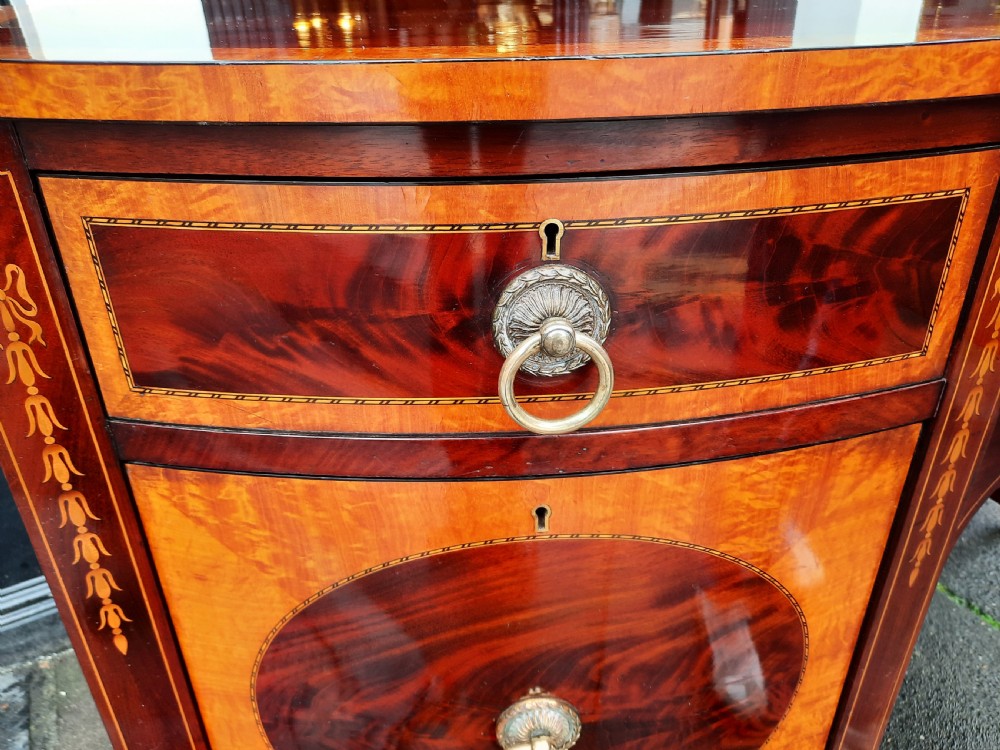 Early 20thC Mahogany Adam Revival Sideboard View IV