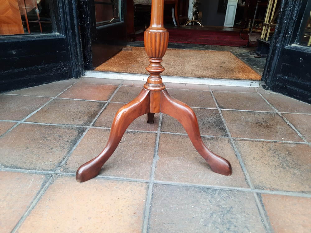 Early 20thC Mahogany Occasional Wine Table View III