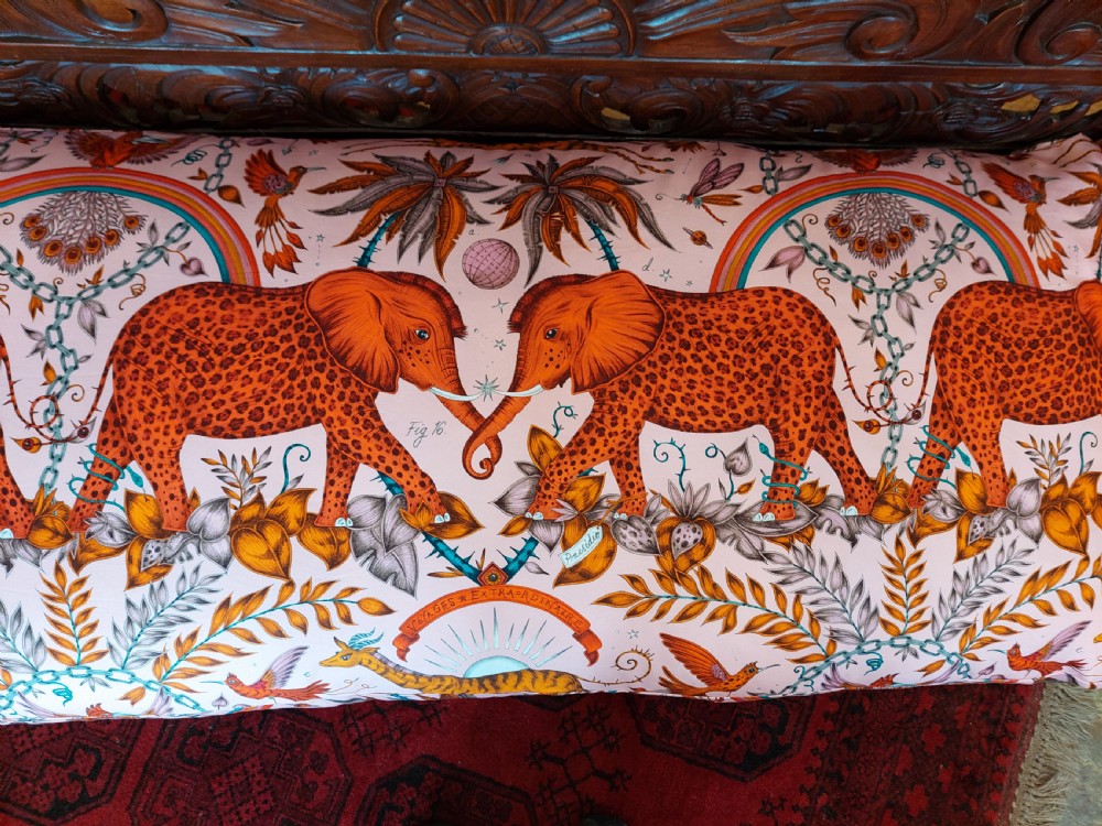 19thC Anglo indian Hardwood Sofa View IV