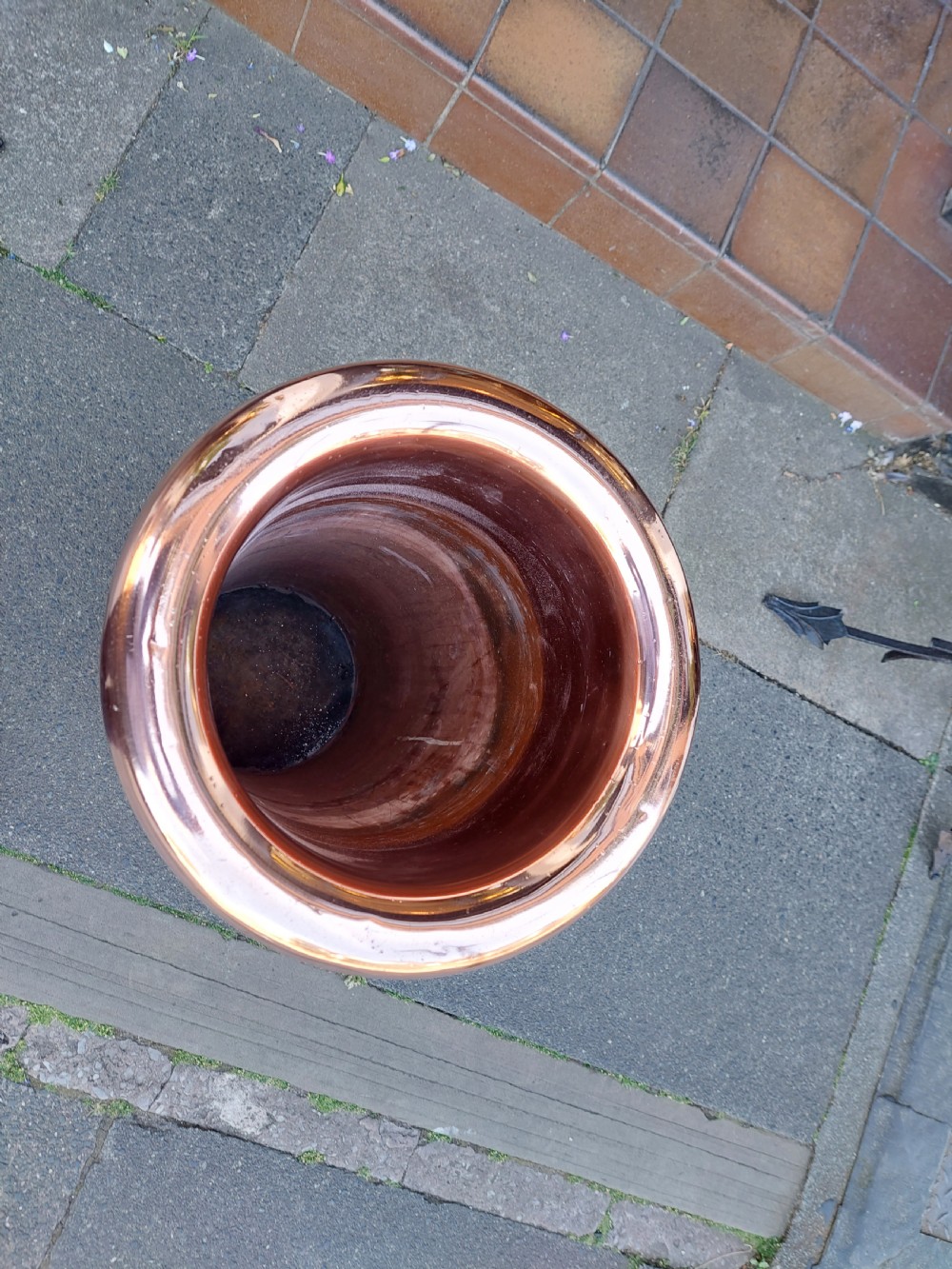 Brass and Copper Stick Stand View III