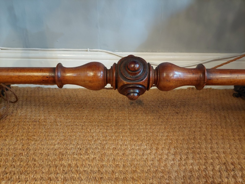Mid Victorian Walnut Marquetry Centre Table View VIII