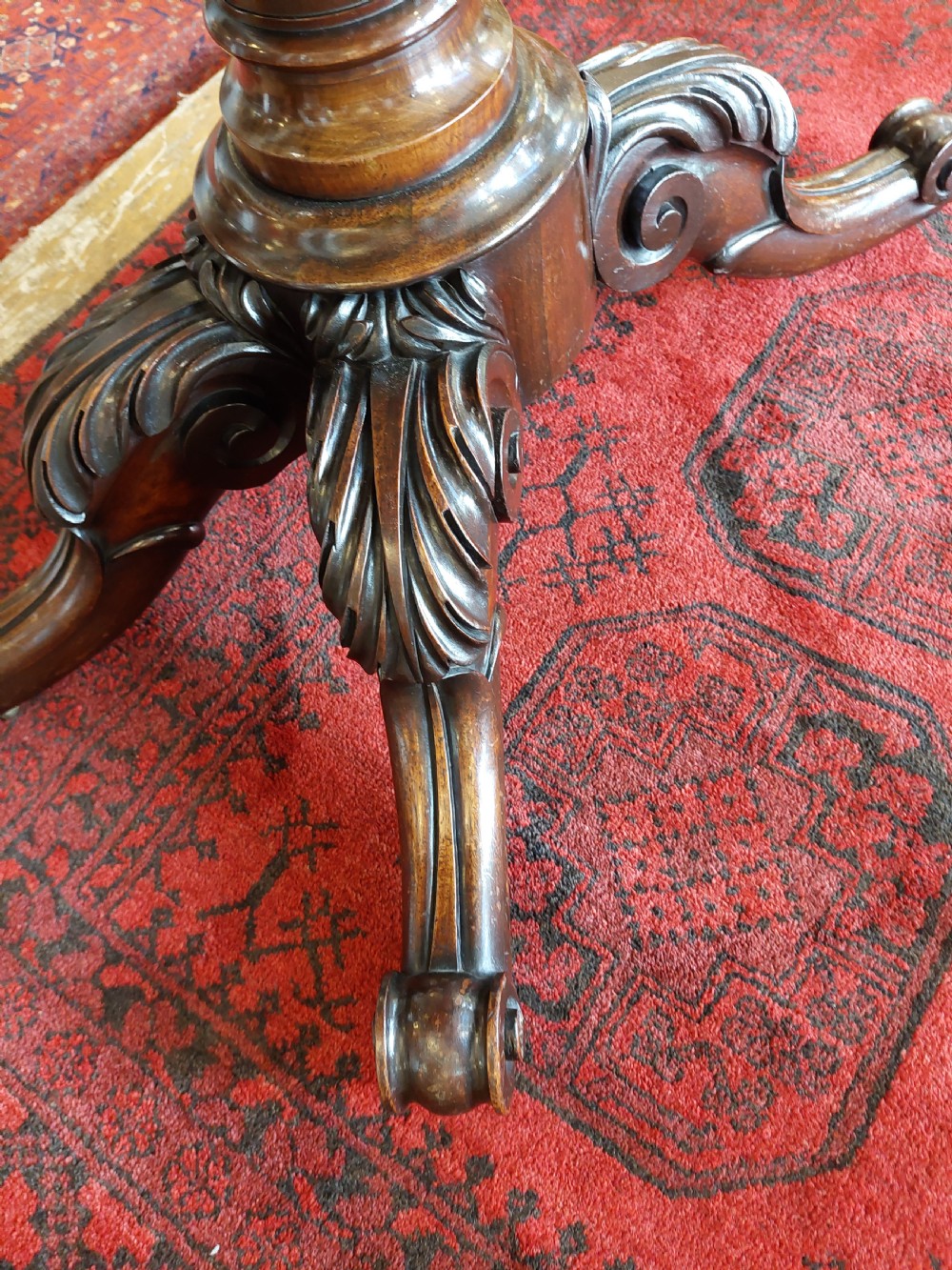 William IV Rosewood Card Table View II