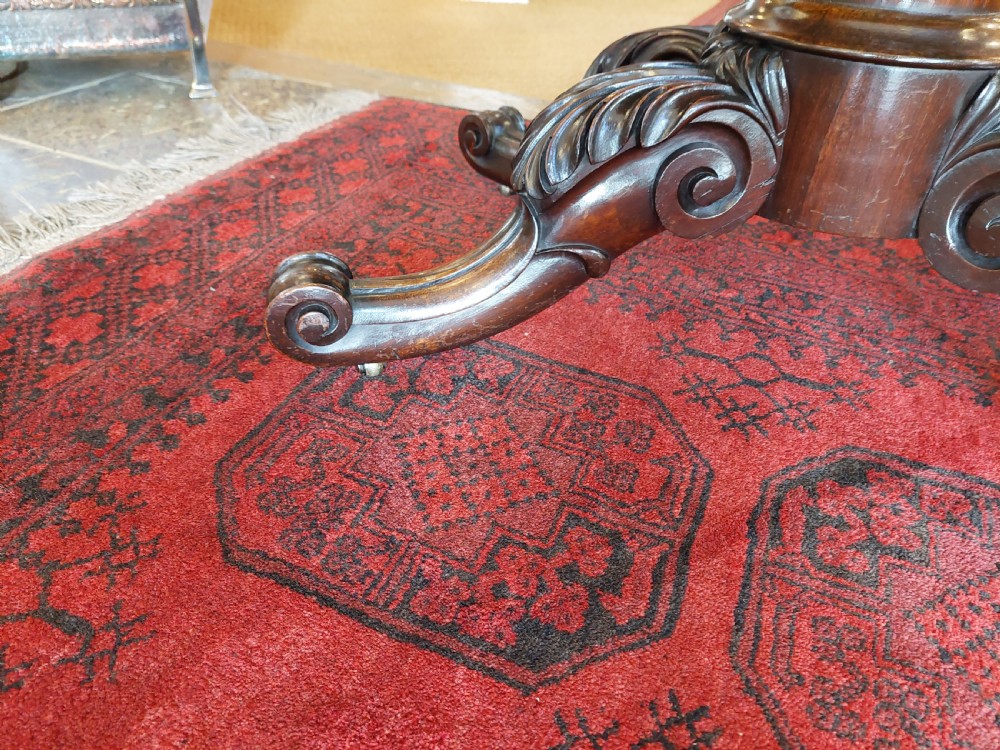 William IV Rosewood Card Table View III