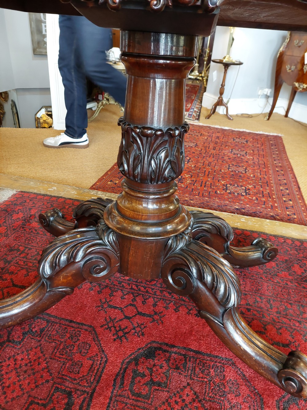 William IV Rosewood Card Table View IV