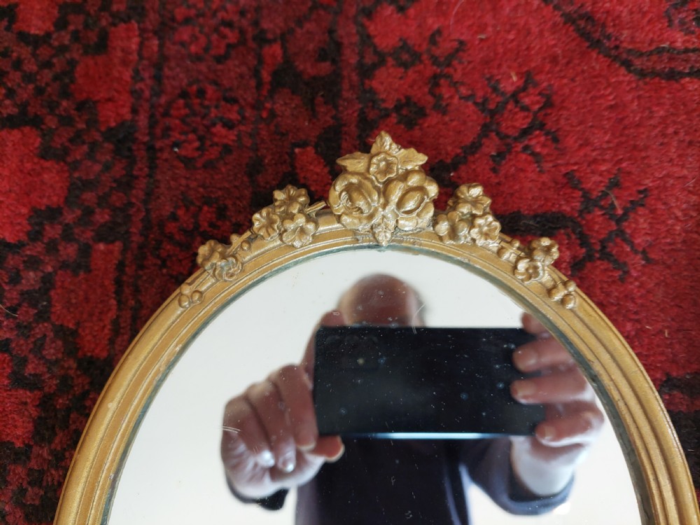 Matched Pair of Edwardian Boudoir Mirrors View V