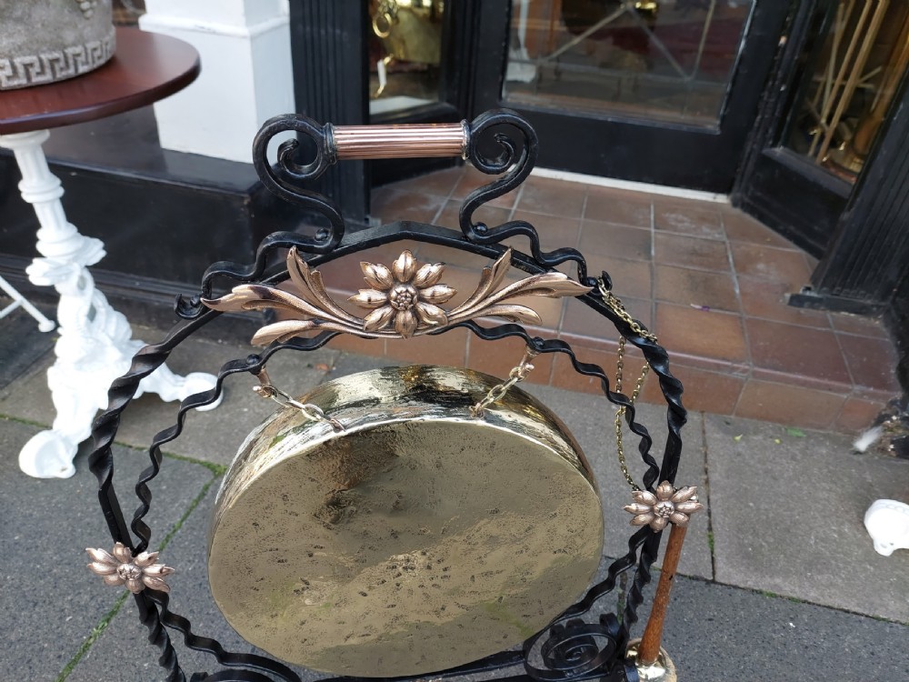 Arts and Craftsr Dinner Gong  View II