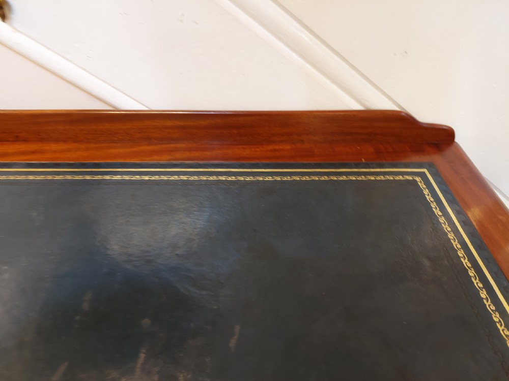 Victorian Mahogany Writing Hall Table View V
