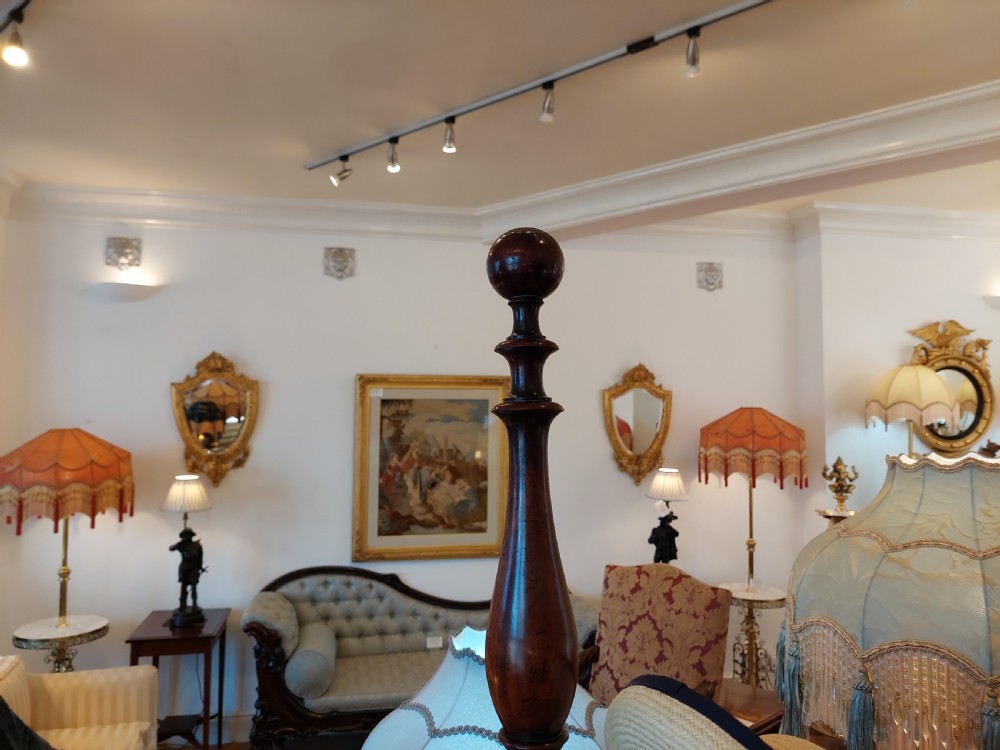 Early Victorian Mahogany Coat Stand  View III