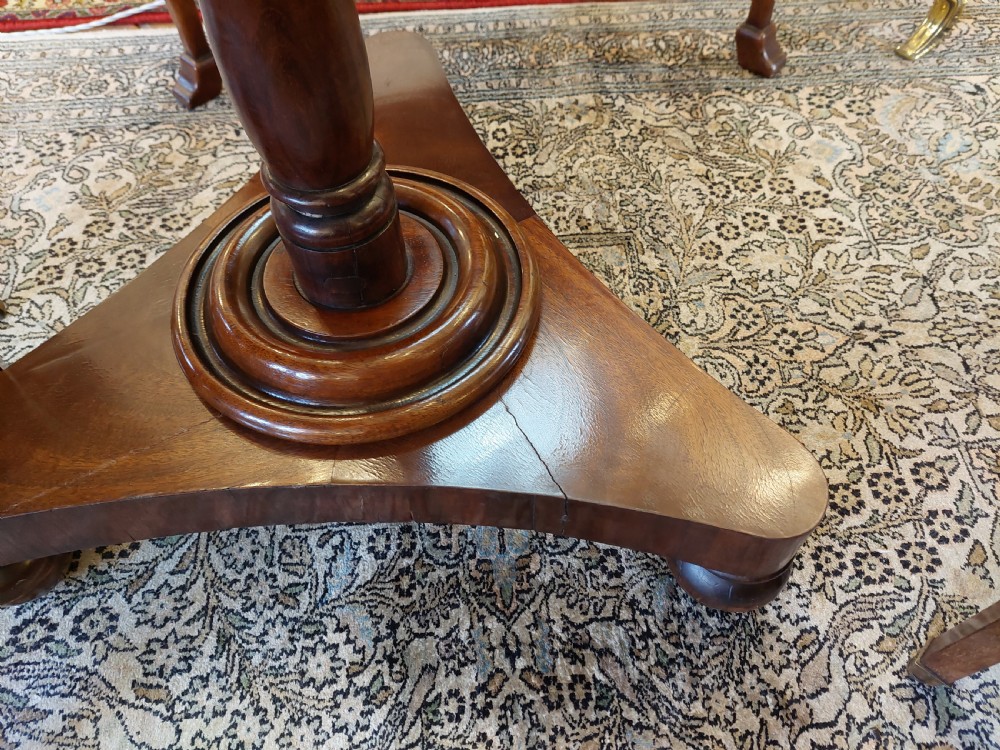 Early Victorian Mahogany Coat Stand  View V