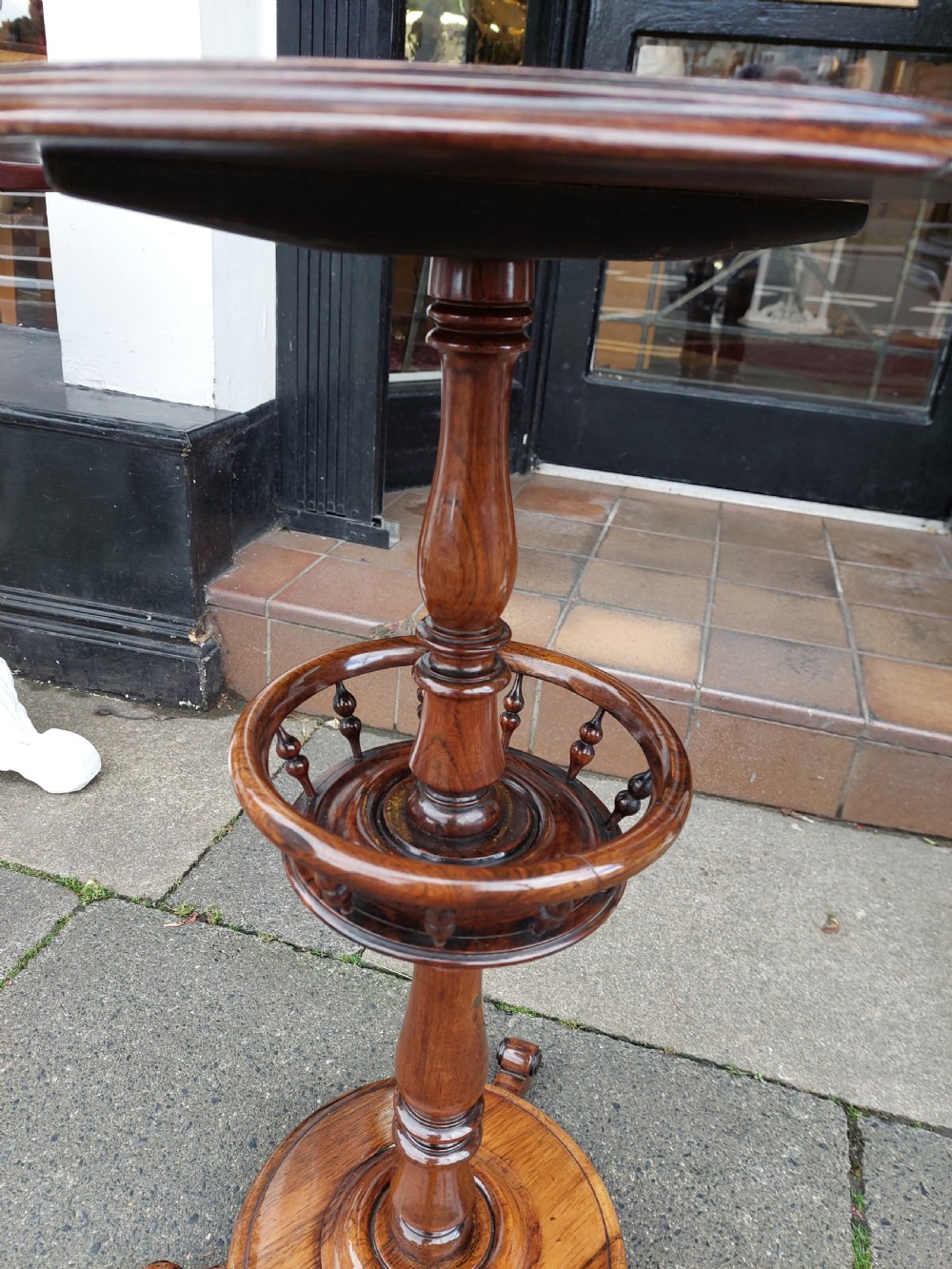 Victorian Rosewood Sewing Table View IV