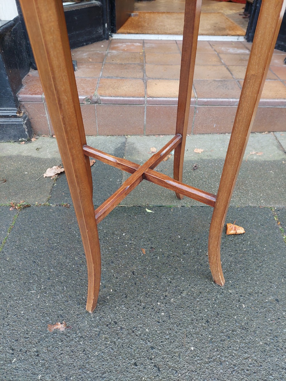 Edwardian Inlaid Mahogany Jardiniere View IV
