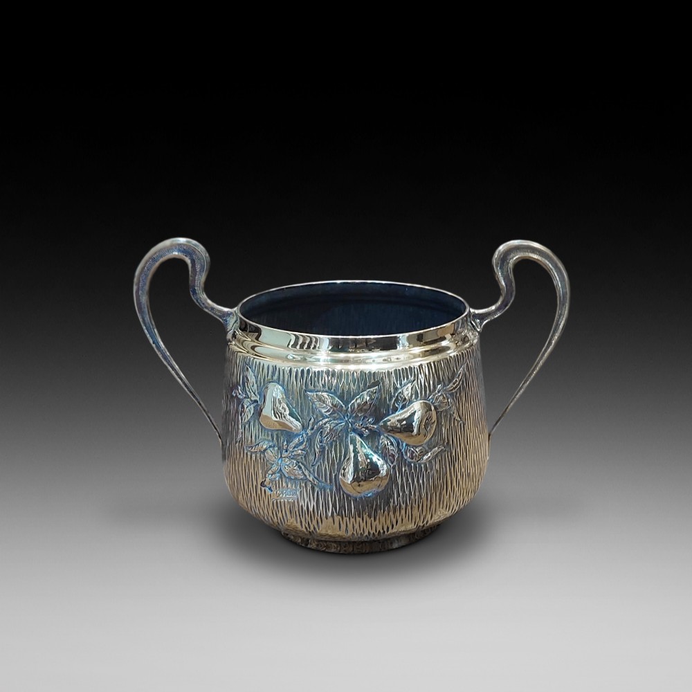 Art Nouveau Brass Planter Jardiniere