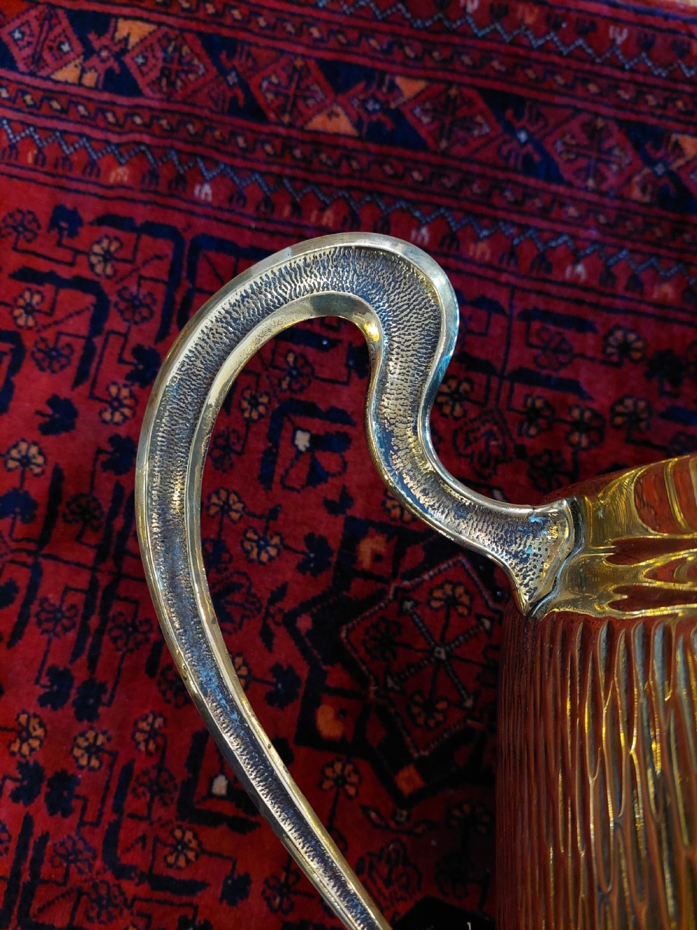 Art Nouveau Brass Planter Jardiniere View III