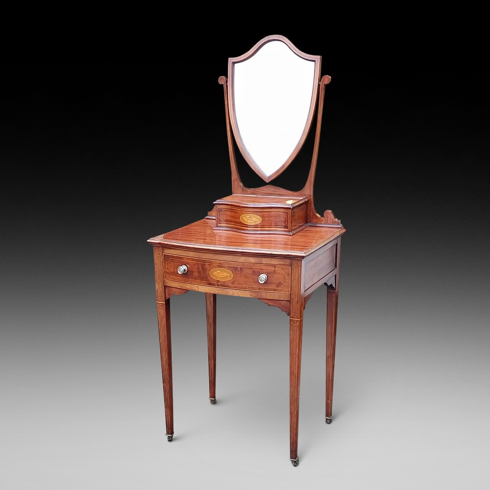 Edwardian Mahogany Vanity Dressing Table