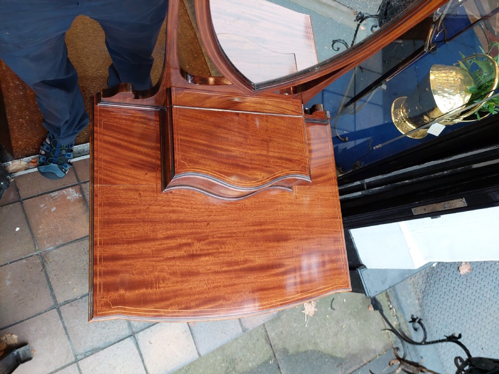 Edwardian Mahogany Vanity Dressing Table View II