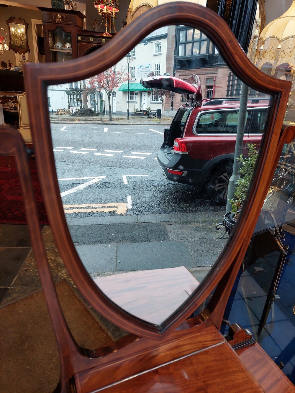Edwardian Mahogany Vanity Dressing Table View III
