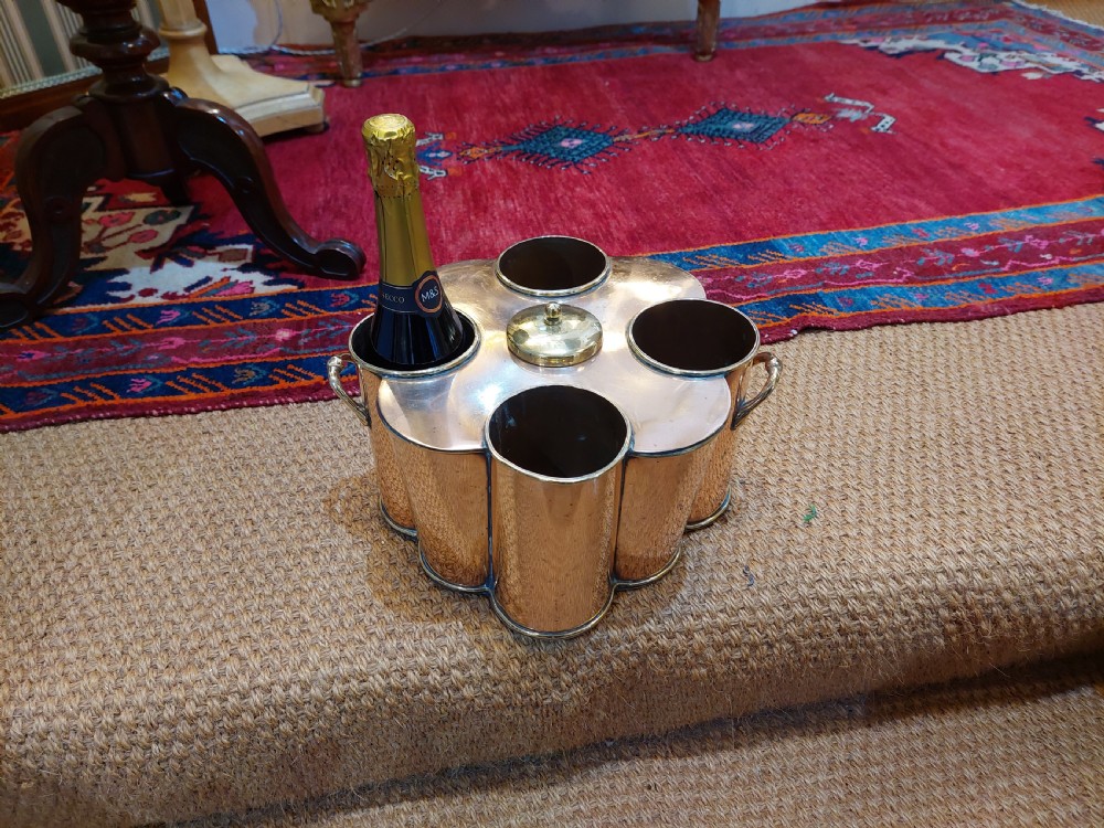 Victorian Copper Wine Cooler View V
