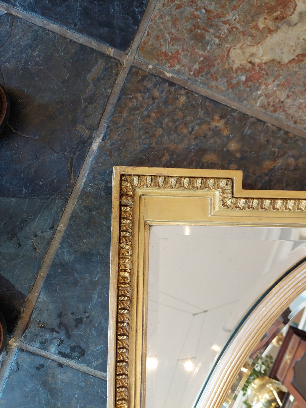 Mid 19thC Adam Style Giltwood Mirror View III