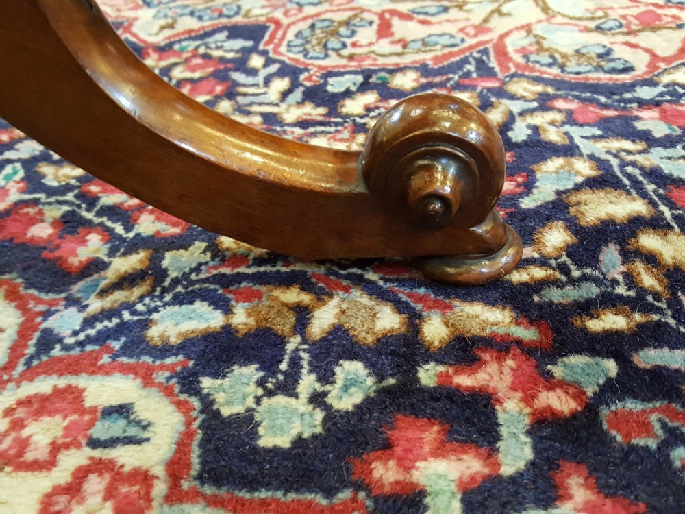Early Victorian Marquetry Side Table View VIII