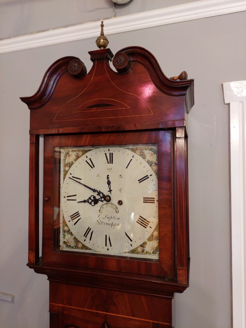 George III Mahogany Cased 8 Day Longcase Clock View III
