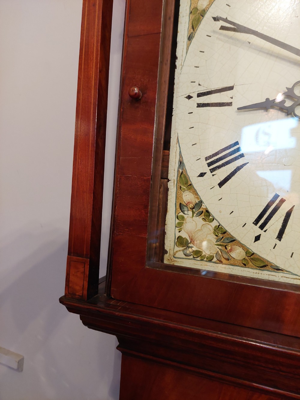 George III Mahogany Cased 8 Day Longcase Clock View V