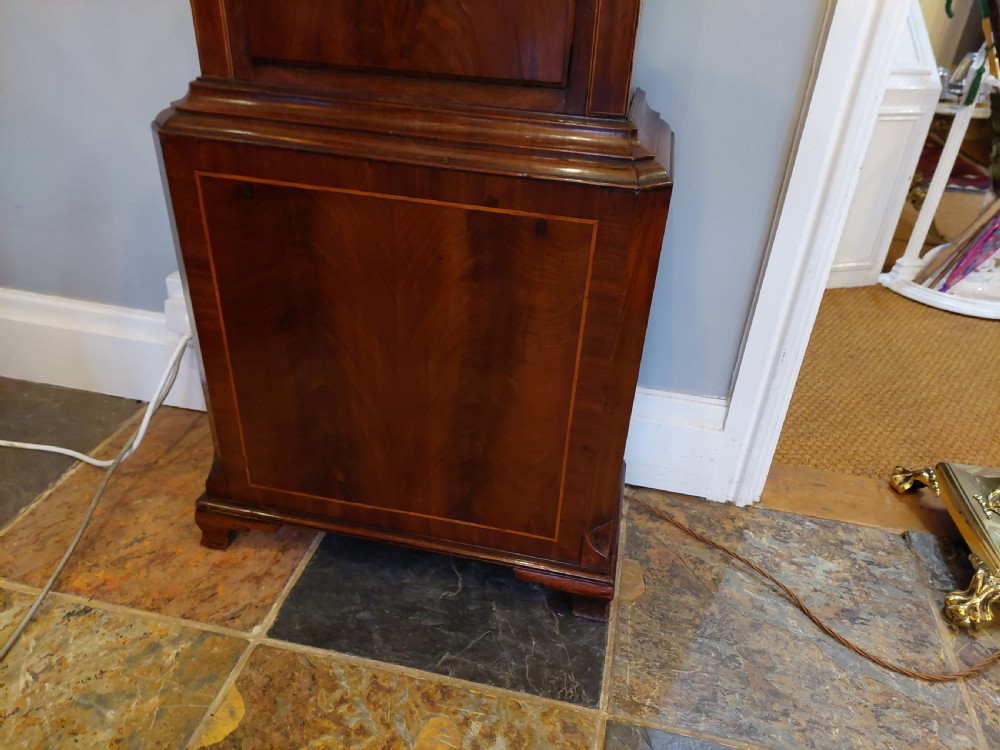 George III Mahogany Cased 8 Day Longcase Clock View VI