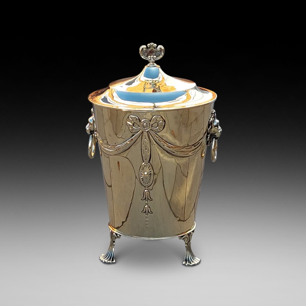 Edwardian Brass Coal Bucket 