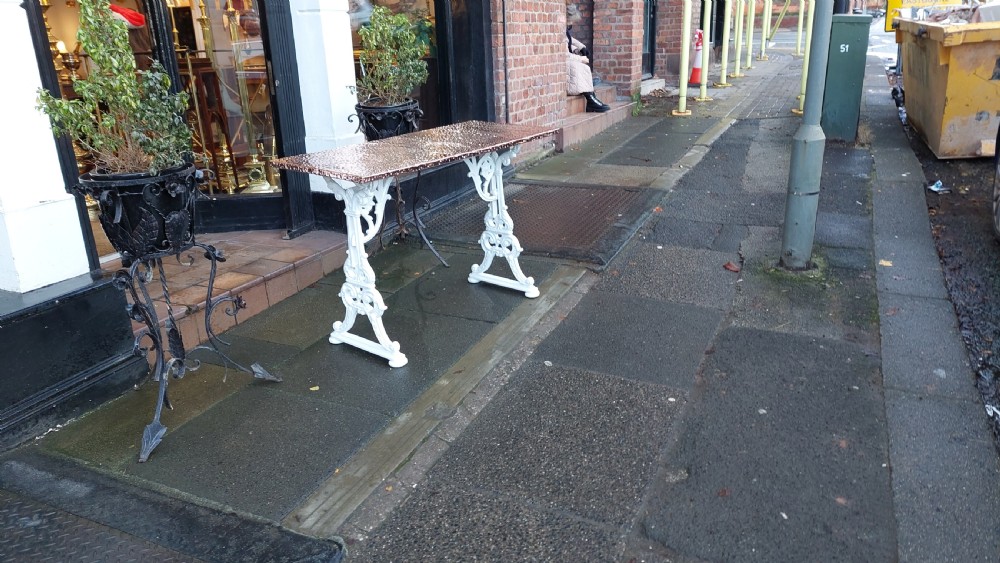 Victorian Coalbrookdale Style Garden Table View II